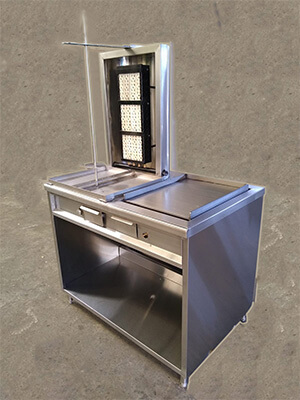 Pastorero acero inoxidable